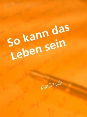 cover image of So kann das Leben sein